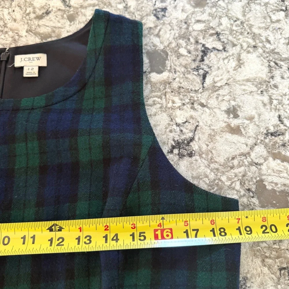 J. Crew mod sheath closure